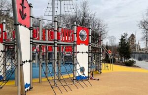 В московском районе Коптево на месте снесённого самостроя оборудовали зону отдыха