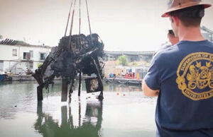 На Украине подняли со дна «катер Брежнева»