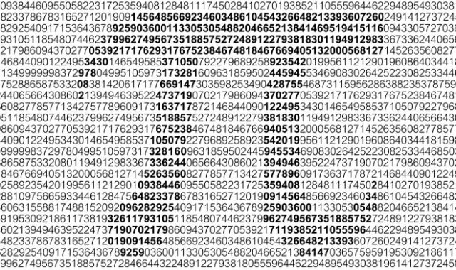 Новый мировой рекорд: число Пи рассчитали до 62,8 триллиона знаков