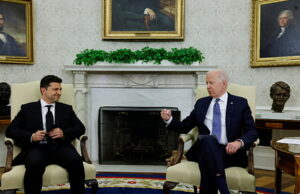 Названа главная цель Зеленского перед переговорами с Байденом