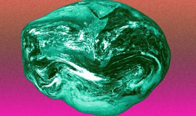 Таяние полярных льдов физически деформирует нашу планету