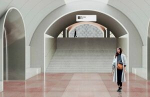 На станции БКЛ «Рижская» начали монтаж эскалаторов