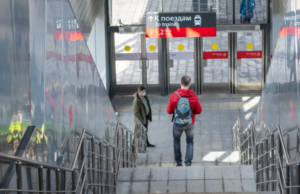 В вестибюле станции БКЛ «Рижская» начались архитектурно-отделочные работы