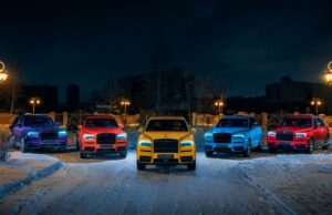 Rolls-Royce посвятил спецверсию Cullinan атмосфере московских ночей
