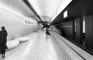 Бочкарёв: при отделке станции БКЛ «Кленовый бульвар» применяются инновационные материалы