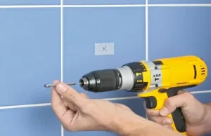 Как сделать отверстие в кафельной плитке под розетку (выключатель)