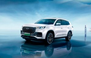 Chery раскрыл дату выхода в России гибридного кроссовера Tiggo 8 Pro e+