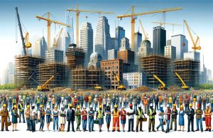 Временный мост через Кальмиус в Мариуполе