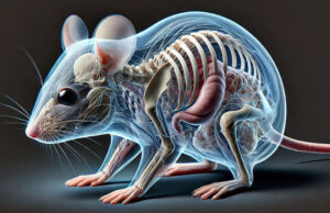 Обычный пищевой краситель делает мышей прозрачными