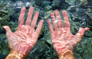 Отпечатки пальцев можно снимать без краски – при помощи обычной воды