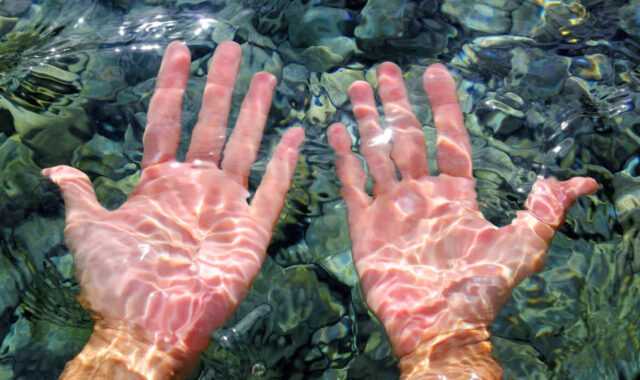 Отпечатки пальцев можно снимать без краски – при помощи обычной воды