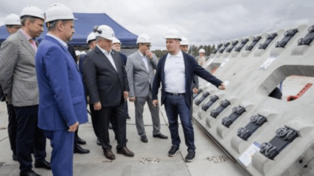 В Новгородской области дали старт строительству завода плит для ВСМ