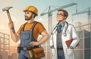 SuperJob: проблема кадрового голода острее всего в медицине и строительстве